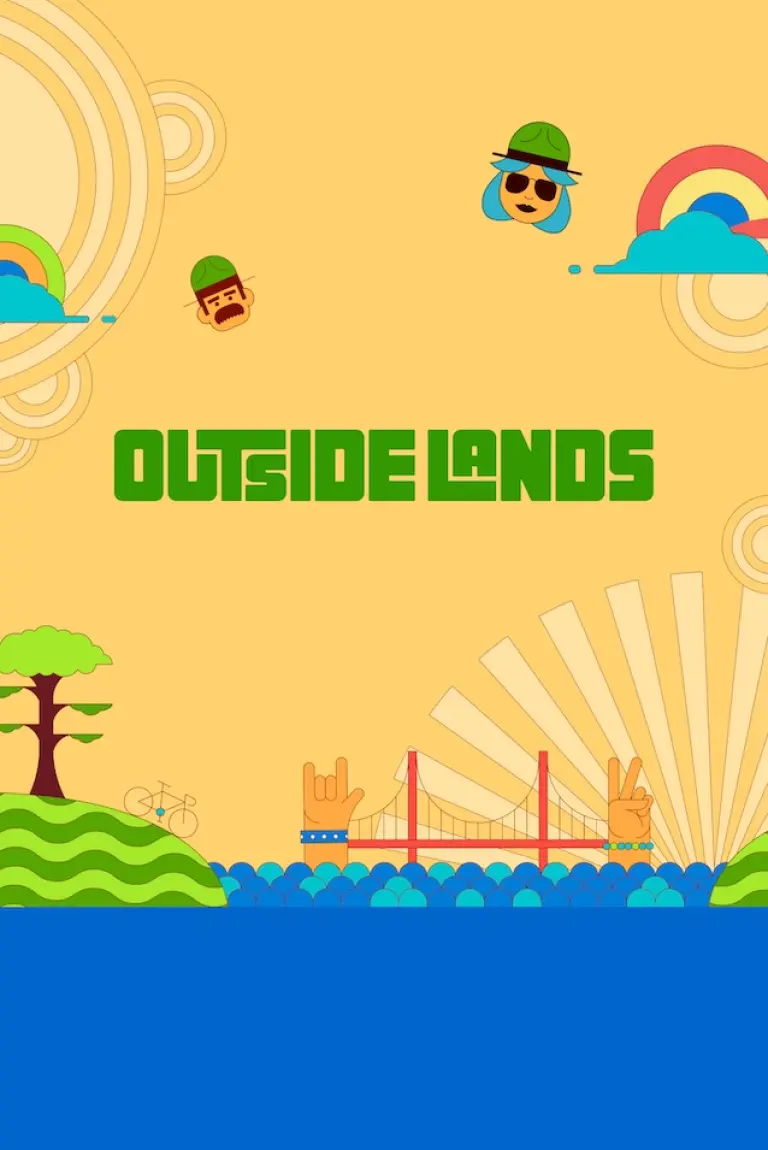 An illustration of the Outside Lands graphic elements